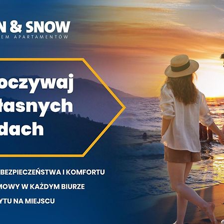 Sun & Snow Prywatne Apartamenty W Obiekcie Nautikka Park - Blisko Morza, Silownia, Rowerownia, Malpi Gaj Крыница-Морска Экстерьер фото
